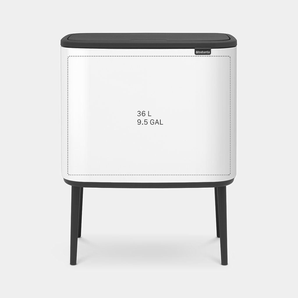Brabantia Çöp Kutusu 36 litre Bo Touch Dokunmatik Beyaz 313509