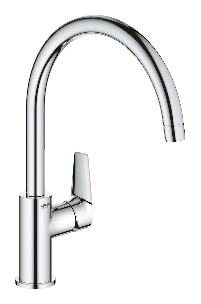 Grohe Eviye Bataryası Döner Borulu BauEdge Krom - 31367001