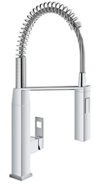 Grohe Eviye Bataryası Spiralli 2 Fonk. Prof. Eurocube Krom-31395000