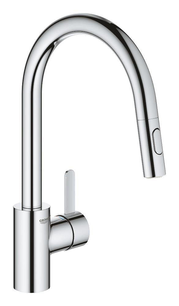 Grohe Eviye Bataryası Spiralli 2 Fonk. EuroCosmo  Krom- 31481001