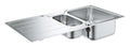 Grohe K500 Damlalıklı Eviye Paslanmaz Çelik - 31572SD1