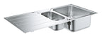 Grohe K500 Damlalıklı Eviye Paslanmaz Çelik - 31572SD1