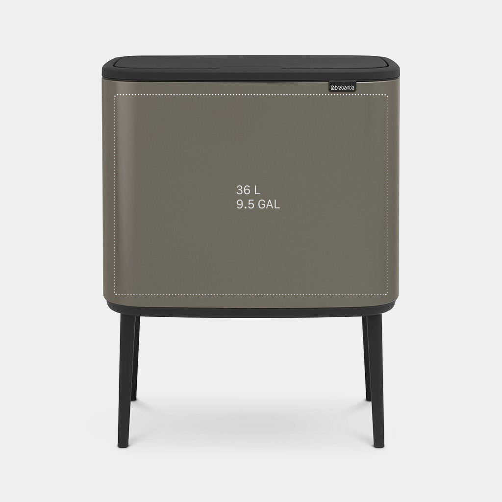 Brabantia Çöp Kutusu 36 lt Dokunmatik Bo Touch Platinium 315787