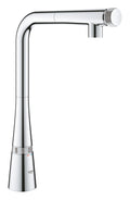 Grohe Eviye Bataryası Spiralli SmartControl Zedra Krom - 31593002