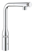 Grohe Eviye Bataryası Spiralli SmartControl Essence Krom-31615000