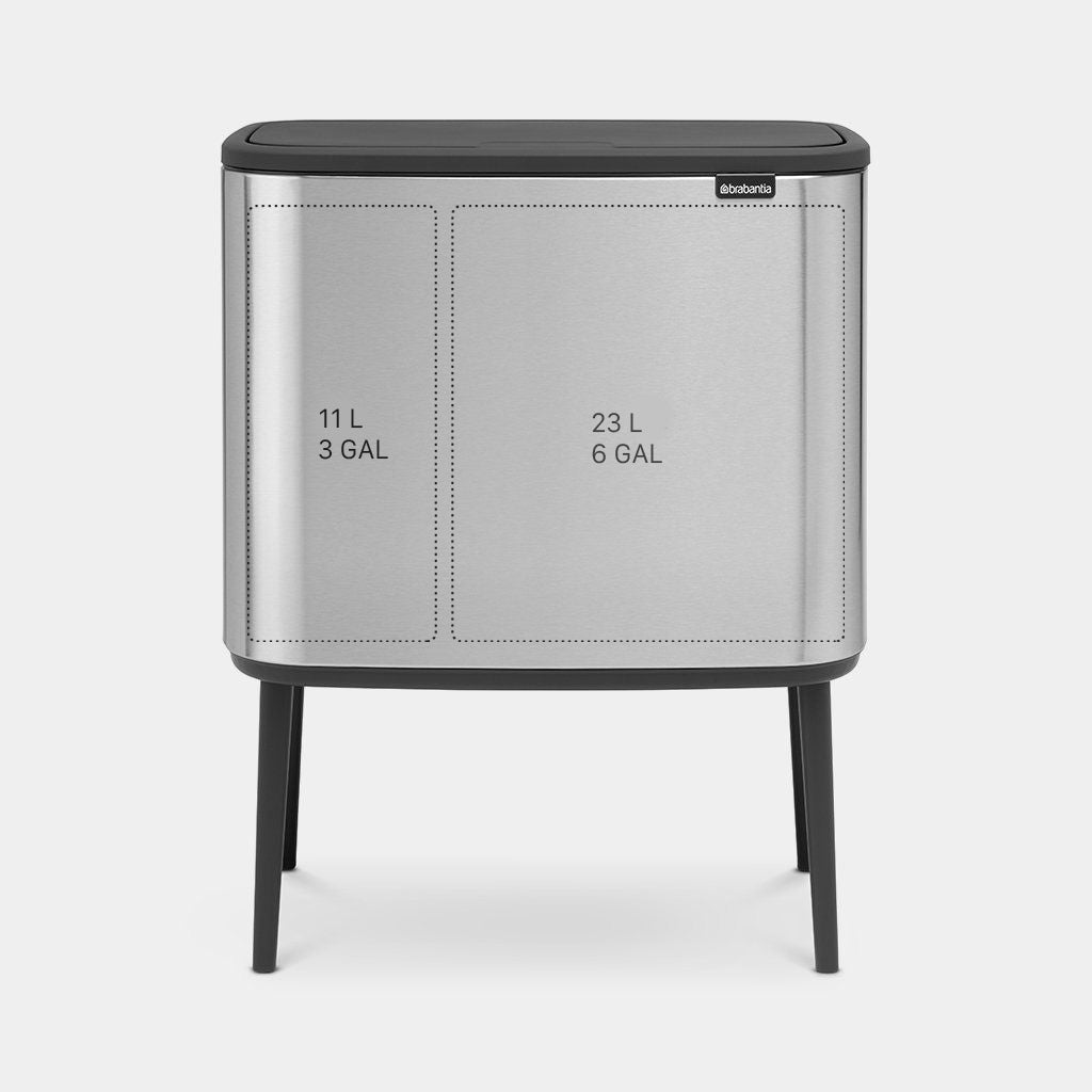 Brabantia Çöp Kutusu Bo Touch Bin 11+ 23 Lt Matt Steel 316227