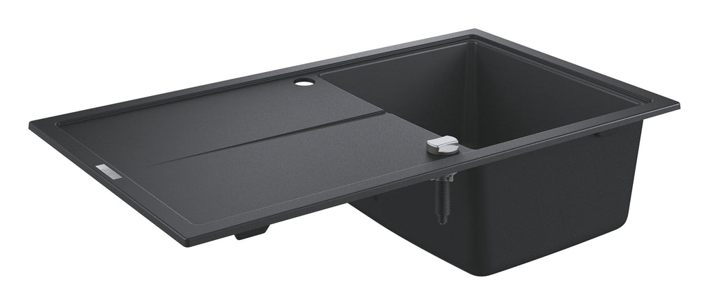 Grohe K400 Kuvars Kompozit Eviye 50 -C 86/50, Granit Siyah Rengi - 31640AP0
