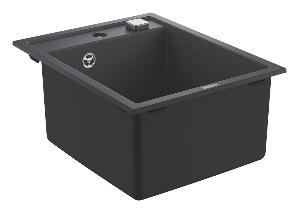 Grohe 700 Kuvars Kompozit Eviye 50 -C 40/50, Granit Siyah Rengi - 31650AP0