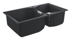 Grohe 700 Kuvars Kompozit Eviye 100 -C 90/50, Granit Siyah Rengi - 31658AP0