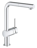 Grohe Eviye Bataryası Spiralli Tek Akışlı Minta Krom - 32168000