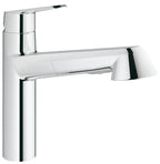 Grohe Eviye Bataryası Spiralli 2 Fonk. Eurodisc Krom - 32257002