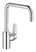 Grohe Eviye Bataryası Döner Borulu Eurodisc Krom - 32259003