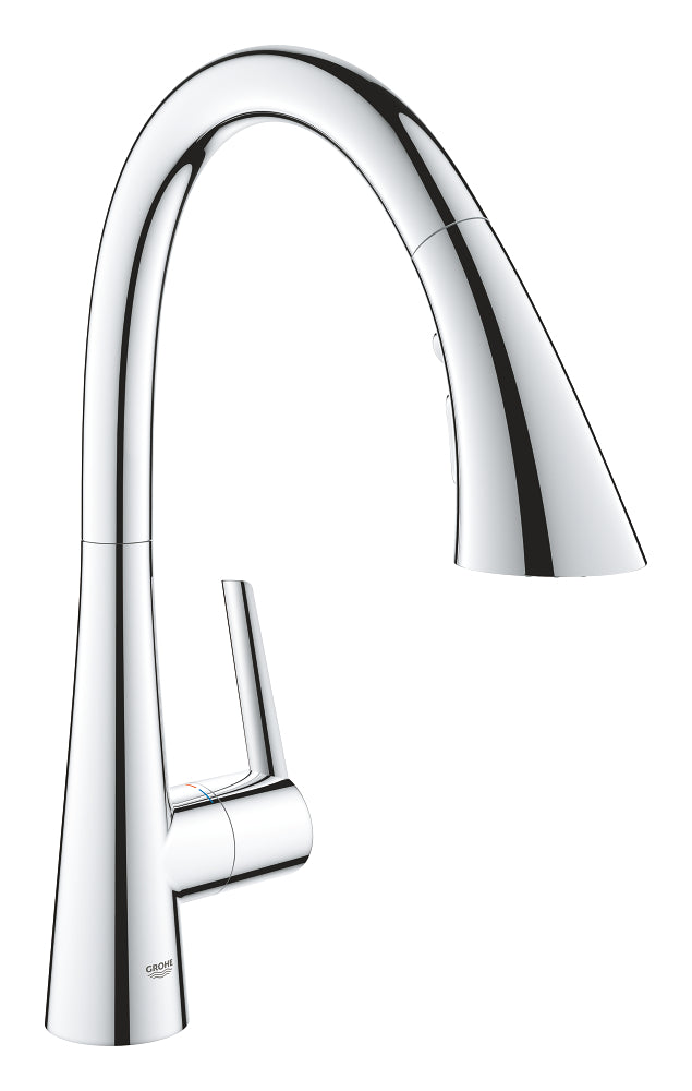 Grohe Eviye Bataryası Spiralli 2 Fonksiyonlu Zedra Krom- 32294002