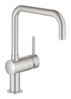 Grohe Eviye Bataryası Döner Borulu Minta SuperSteel - 32488DC0