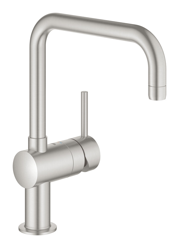 Grohe Eviye Bataryası Döner Borulu Minta SuperSteel - 32488DC0