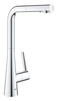 Grohe Eviye Bataryası Spiralli 2 Fonksiyonlu Zedra Krom - 32553002