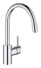 Grohe Eviye Bataryası Spiralli Tek Akış Concetto Krom - 32663003