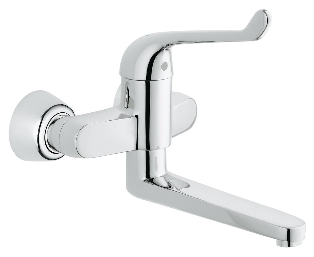 Grohe Euroeco Special SSC Uzun Kumanda Kollu Duvardan Ankastre Lavabo Bataryası - 32793000
