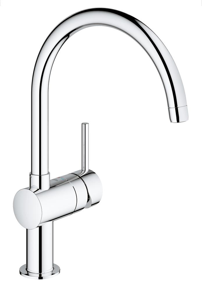 Grohe Eviye Bataryası Döner Borulu Minta Krom - 32917000