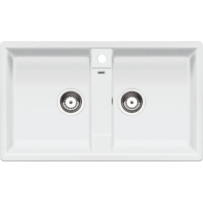 Blanco Eviye Zia 9 Silgranit Beyaz 86 x 50 cm
