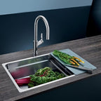 Blanco Eviye Etagon 700-IF Paslanmaz Çelik 74 x 44 cm