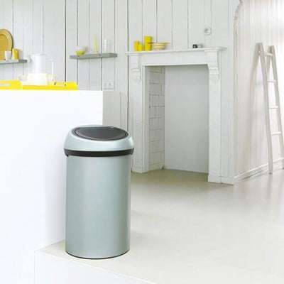 Brabantia Çöp Kutusu Büyük Boy 60 litre Touch Bın New Dokunmatik Mint Yeşili 402449