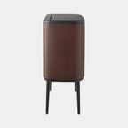 Brabantia Çöp Kutusu İki Bölmeli 11+23 litre Bo Touch Bin Mineral Cosby Brown 208621