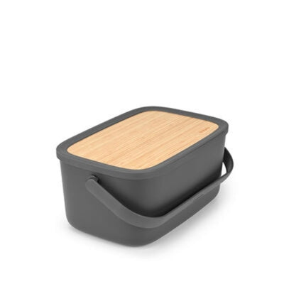 Brabantia Ekmek Saklama Kutusu Nic Dark Grey  128264
