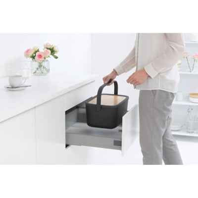 Brabantia Ekmek Saklama Kutusu Nic Dark Grey  128264