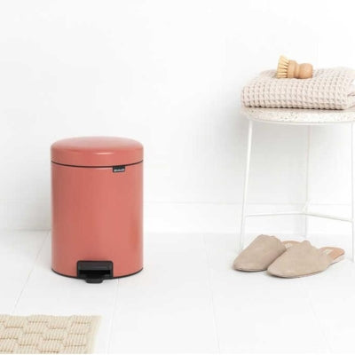 Brabantia Newicon Terracota Pembe Çöp Kutusu 5 lt 304309