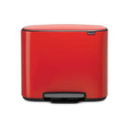 Brabantia Çöp Kutusu 36 lt Pedallı Bo Kırmızı 121401