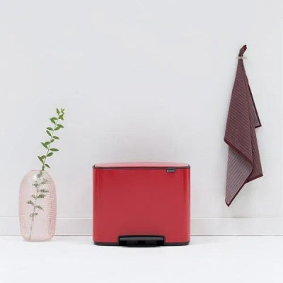 Brabantia Çöp Kutusu 36 lt Pedallı Bo Kırmızı 121401
