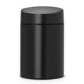 Brabantia Çöp Kutusu 5 lt Asma Basmalı Kapak Siyah 483189