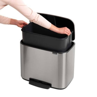Brabantia Çöp Kutusu 36 lt Pedallı Bo Mat Steel 121487
