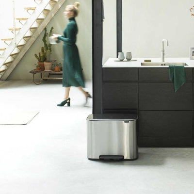 Brabantia Çöp Kutusu 36 lt Pedallı Bo Mat Steel 121487