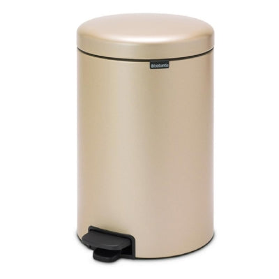 Brabantia Çöp Kutusu 20 litre Newicon Pedallı Şampanya Rengi 304460
