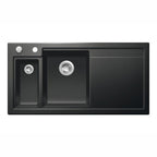 Nuevo Eviye Purel 6 S 100 x 51 cm Sağ Damlalıklı Siyah Porselen 824156