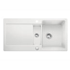Nuevo Eviye Liberta 6 S 100 x 51 cm Sol Damlalıklı Kristal Beyaz Porselen 104172