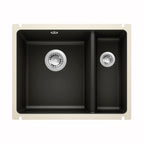 Nuevo Eviye Sonıc 350-150 U 56,7 x 39,6 cm Siyah Porselen 724350
