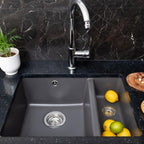 Nuevo Eviye Sonıc 350-150 U 56,7 x 39,6 cm Siyah Porselen 724350
