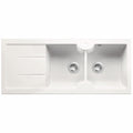 Nuevo Eviye Sonas 8 S 116 x 50 cm Sol Damlalıklı Kristal Beyaz Porselen 304158