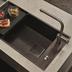 Franke Eviye Fresno FSG 611-88 Siyah Silgranit 114.0612.495