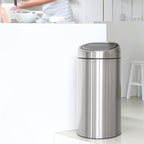 Brabantia Çöp Kutusu 45 lt Dokunmatik Touch Bin Mat Steel 390845