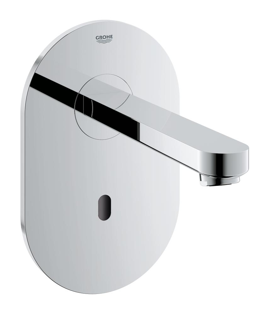 Grohe Euroeco Cosmopolitan EKızılötesi elektronik duvar lavabo bataryası, karıştırma cihazı olmadan