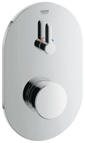 Grohe Eurosmart Cosmopolitan T Zaman Ayarlı Ankastre Duvardan Duş Bataryası, Çift Su Girişli - 36321000