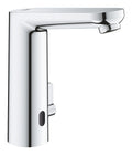 Grohe Eurosmart Cosmo. Fotoselli Lavabo Bataryası, Çift Su Girişli, Pilli Krom -36422001