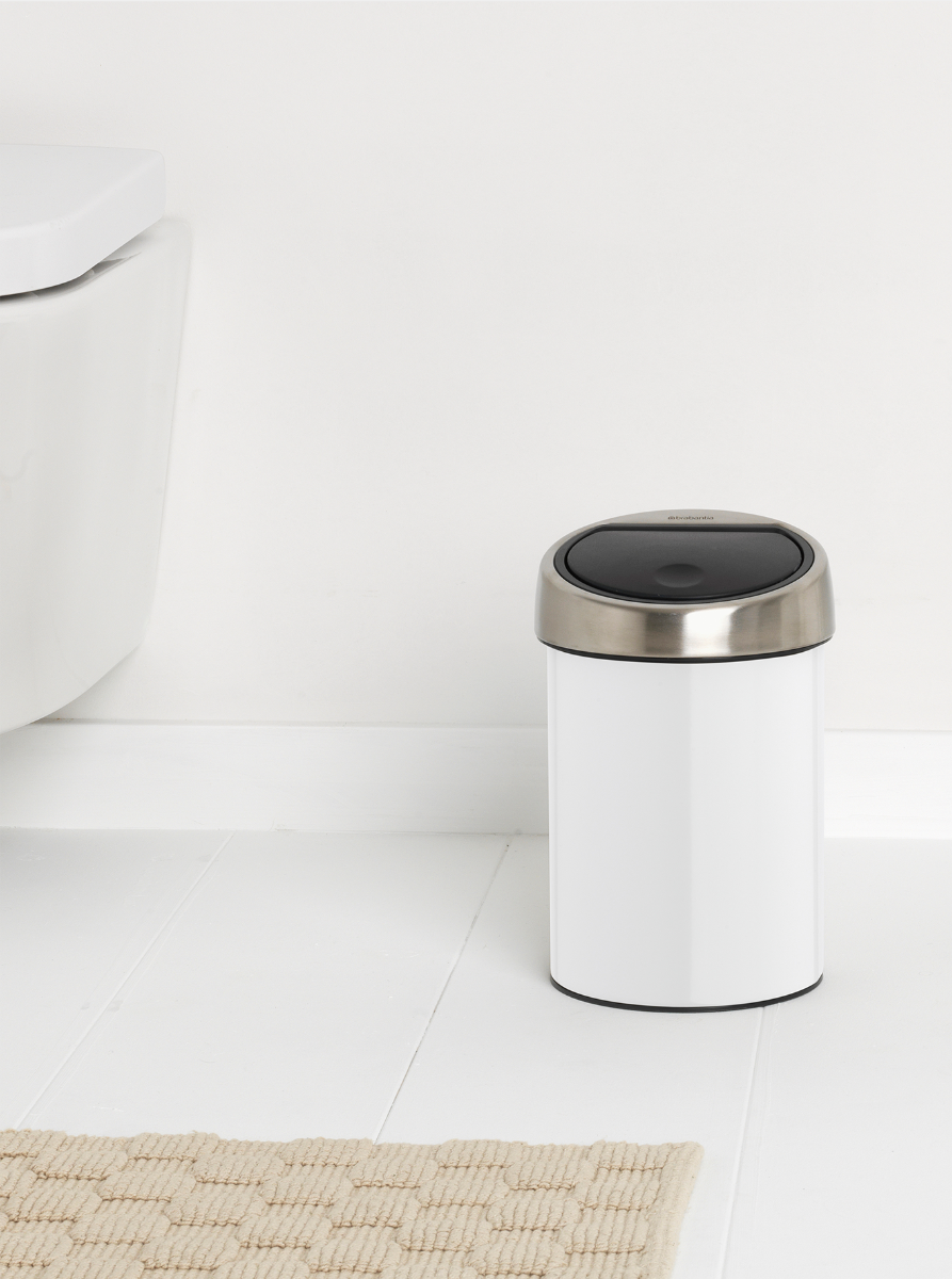 Brabantia Çöp Kutusu 3 Lt Touch Bin Dokunmatik Beyaz 364488
