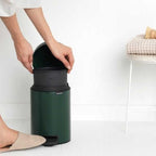 Brabantia Newicon Metallic Pine Green Çöp Kutusu 3 lt 304002