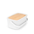 Brabantia Ekmek Saklama Kutusu Nic Light Grey  128288