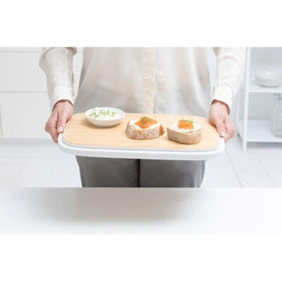 Brabantia Ekmek Saklama Kutusu Nic Light Grey  128288